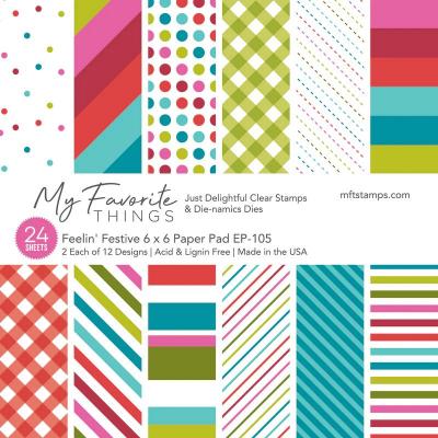My Favorite Things Feelin' Festive Designpapiere - Paper Pad